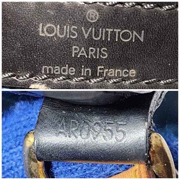 Louis Vuitton Epi Noe Drawstring Bucket Shoulder Bag Brown/Blue - Picture 4 of 16